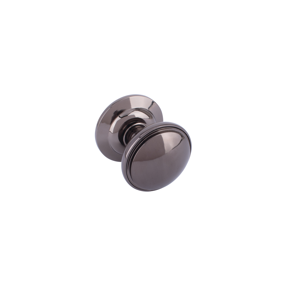 Timber Series Decorative Round Centre Door Knob (70mm) - Hardex Bronze